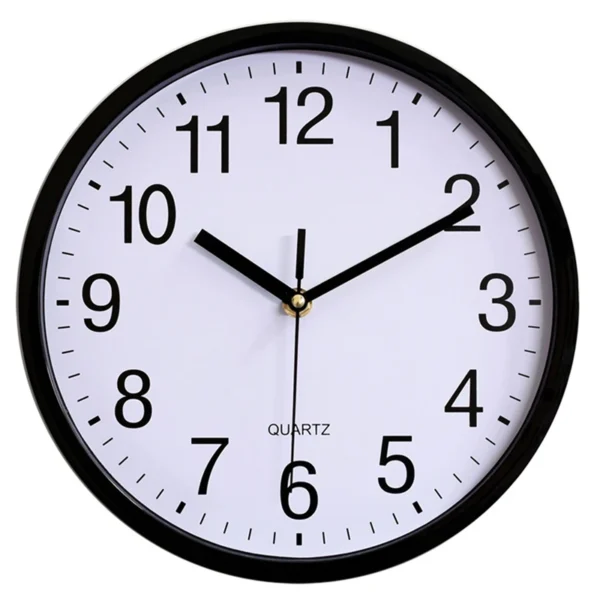 Wall Clocks 10 Inch Classic Quartz Decor Clock
