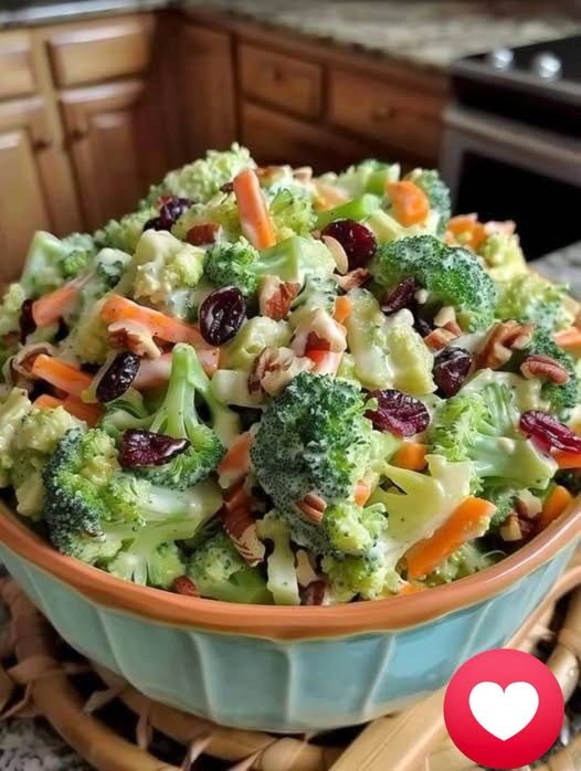 Creamy Broccoli Crunch Salad